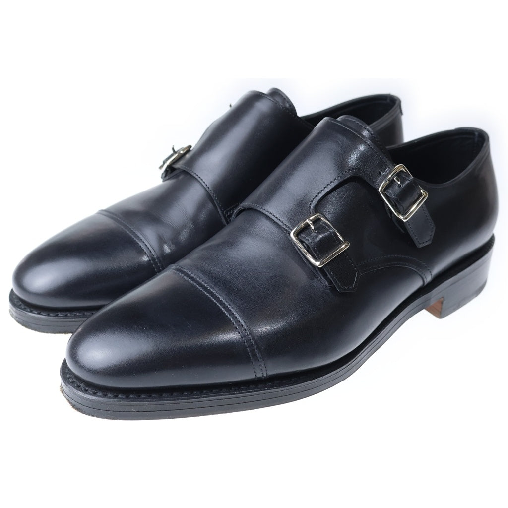 JOHN LOBB(ジョンロブ) WILLIAM ウィリアム ダブルモンク カーフレザー ドレスシューズ ブラック 228032LE1R070