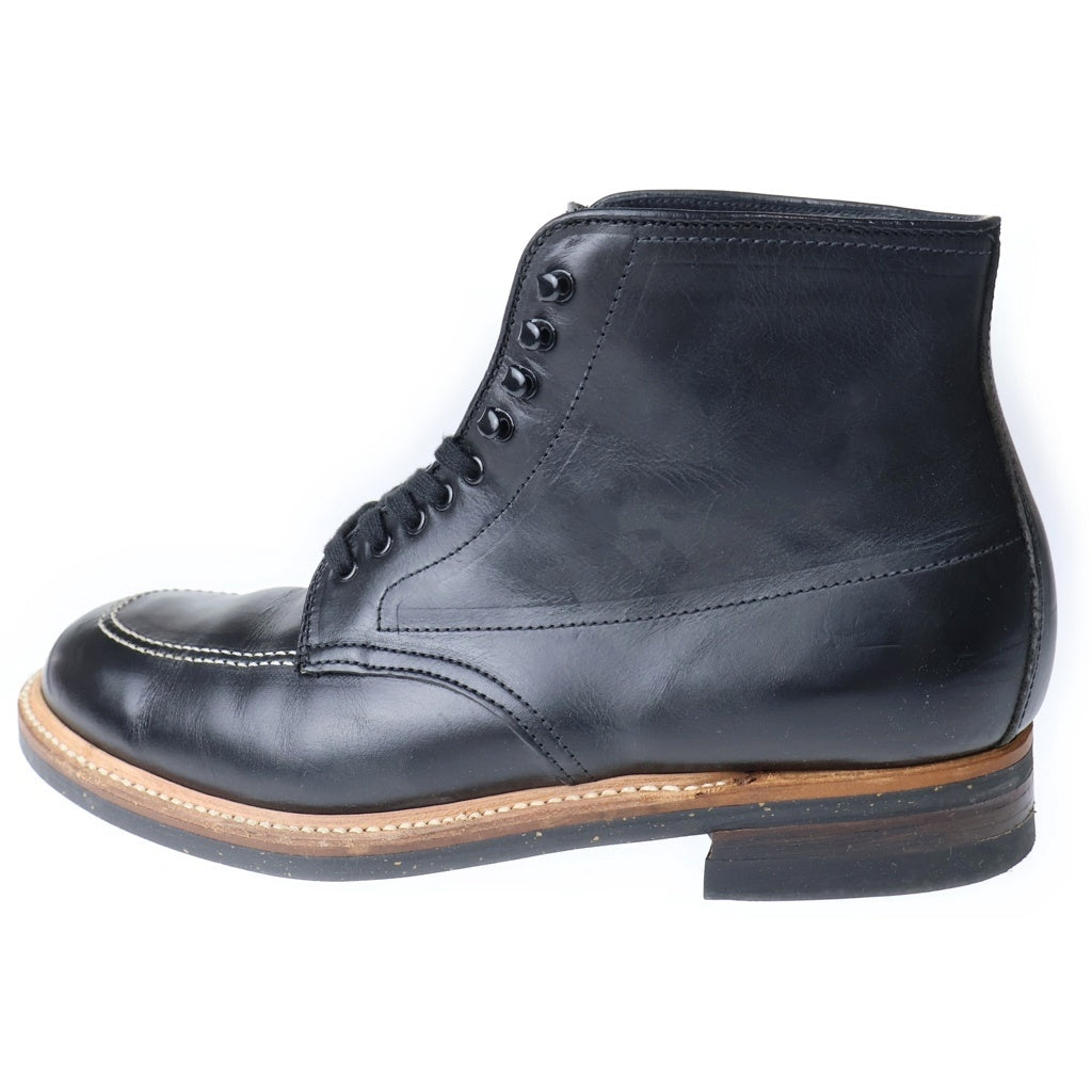 Alden(オールデン) Uチップ インディ ハイカットレザーブーツ ブラック 401