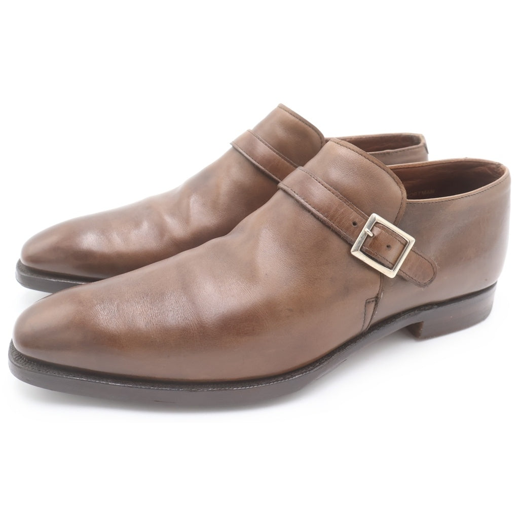 Crockett&Jones(クロケットアンドジョーンズ) BRUTON ストレートチップ レザードレスシューズ ブラウン