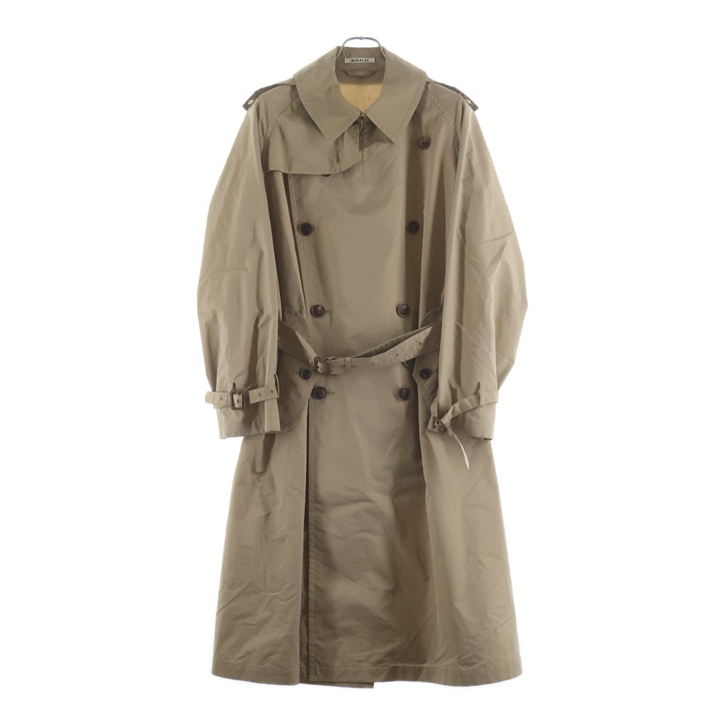 AURALEE(オーラリー) FINX POLYESTER BIG TRENCH COAT トレンチコート ベージュ A9SC01FP
