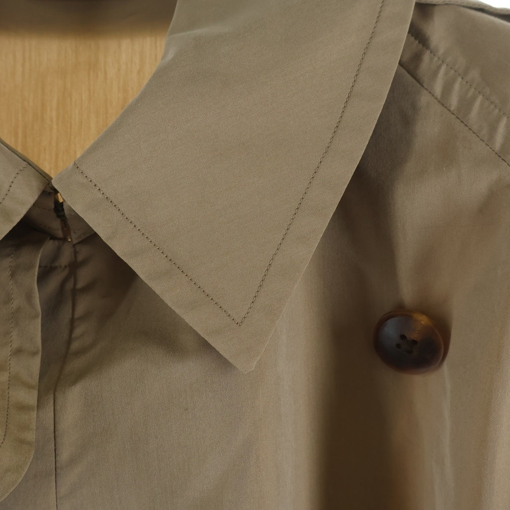 AURALEE(オーラリー) FINX POLYESTER BIG TRENCH COAT トレンチコート ベージュ A9SC01FP
