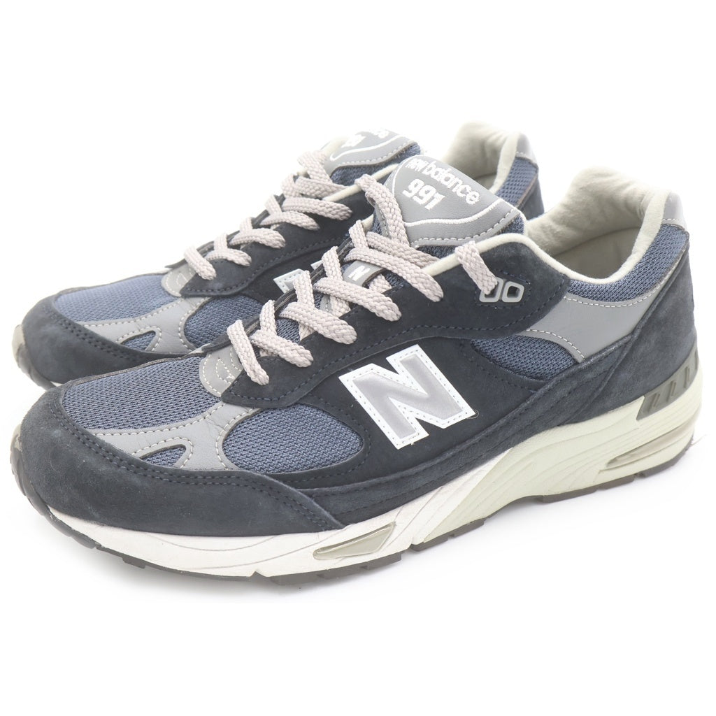 New Balance(ニューバランス) M991NV スエード ローカットスニーカーシューズ ネイビー US9/27cm