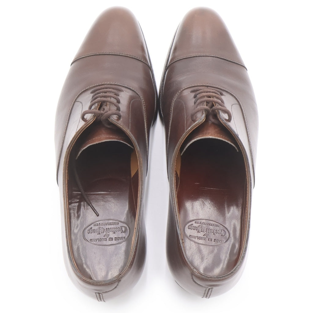 Crockett&Jones(クロケットアンドジョーンズ) AUDLEY6 オードリー レザー ドレスシューズ ブラウン