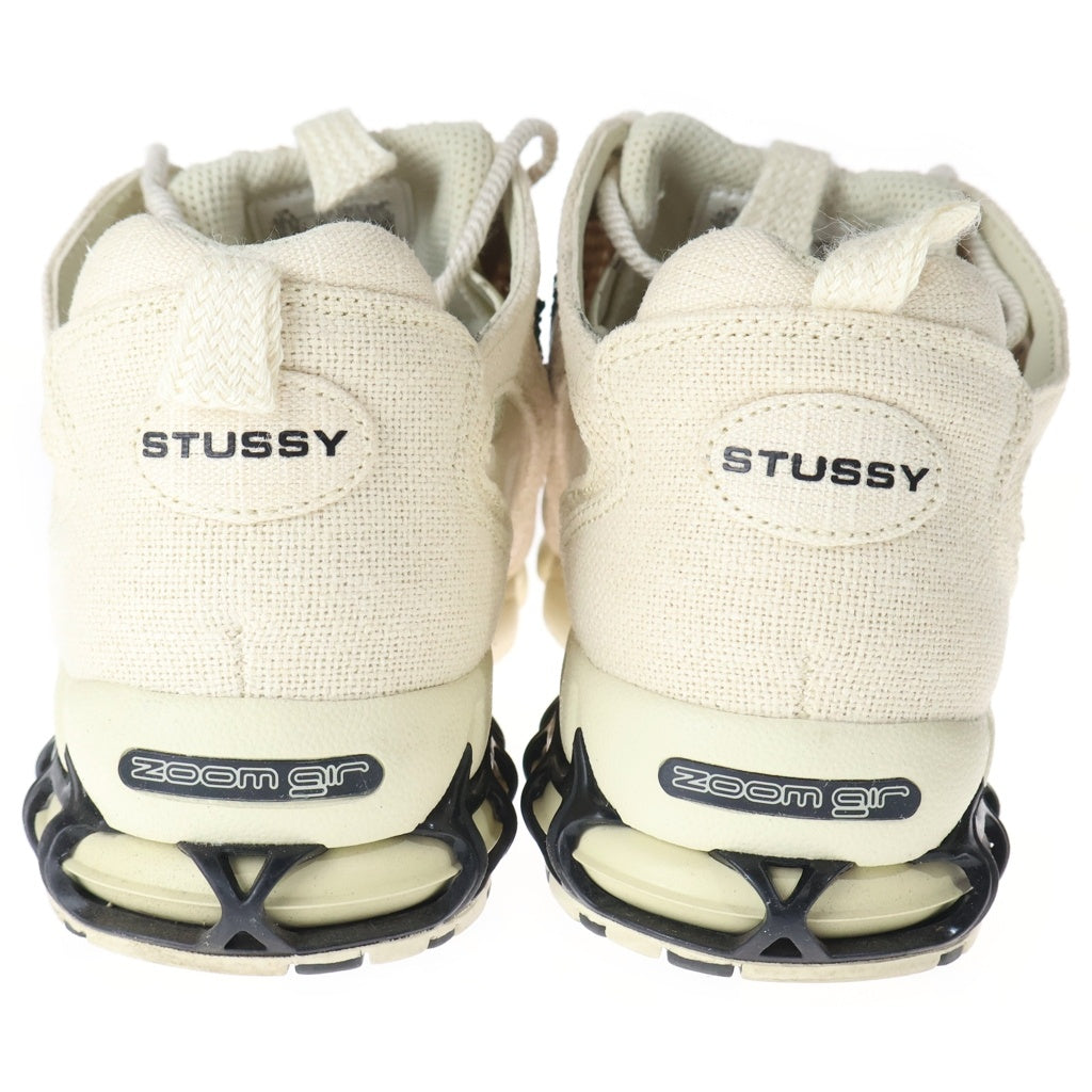 NIKE(ナイキ) ×STUSSY AIR ZOOM SPIRIDON CAGE 2 ステューシー エアズーム スピリドン ケージ ローカットスニーカー アイボリー US10.5/28.5cm CQ5486-200