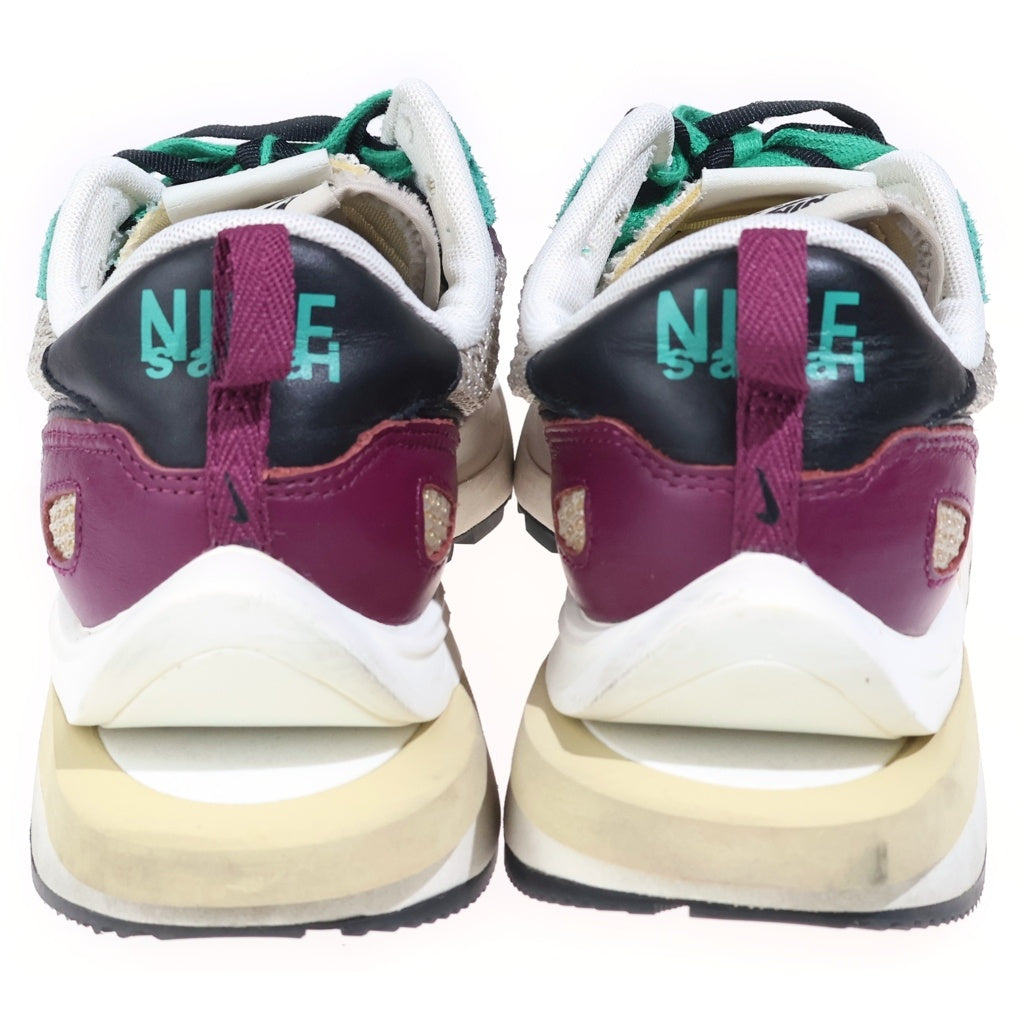 NIKE(ナイキ) ×sacai VAPORWAFFLE サカイ ヴェイパーワッフル ローカットスニーカー ボルドー/グリーン US10.5/28.5cm DD3035-200