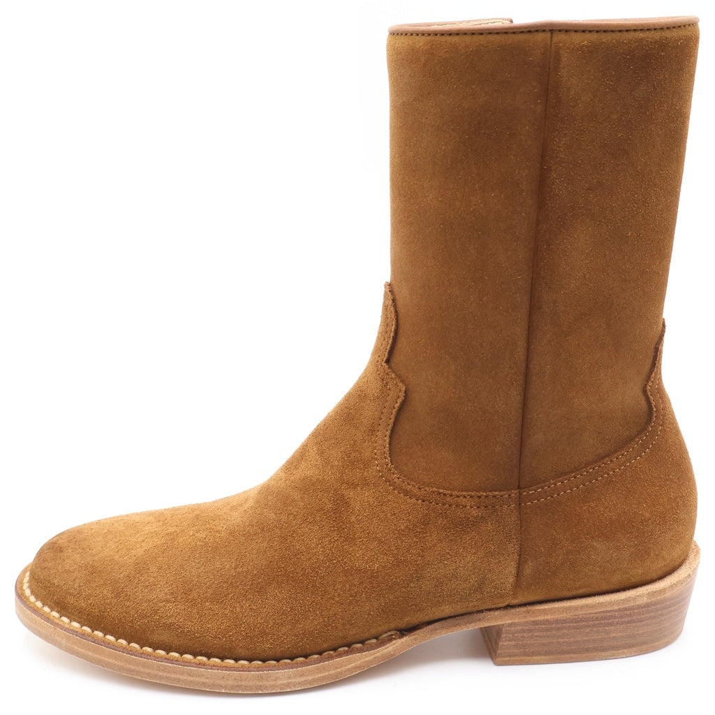 nonnative(ノンネイティブ) Rags McGREGOR RANCHER ZIP UP BOOTS COW SUEDE ラグスマクレガー スエード ジップアップブーツ ブラウン NN-F3055