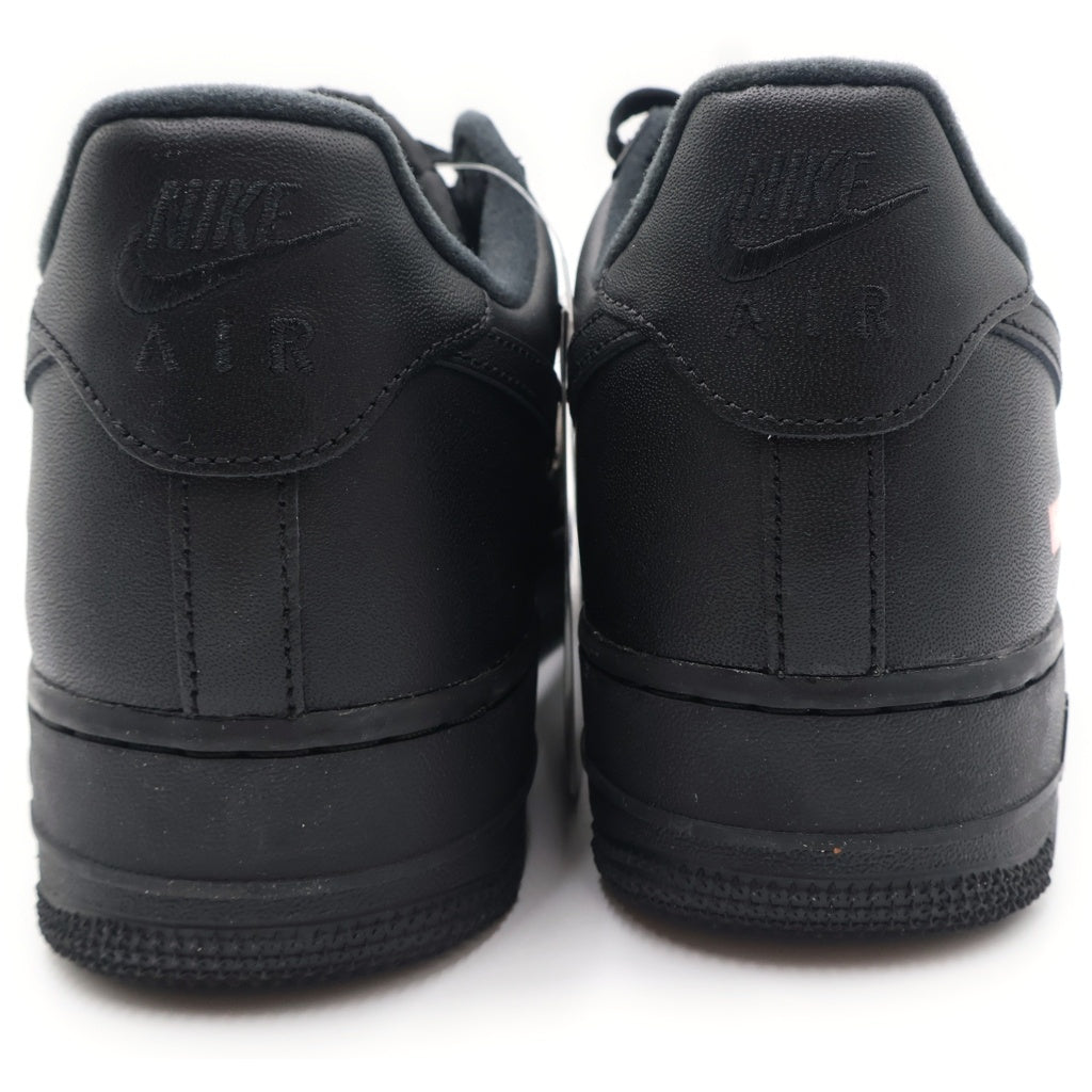 NIKE(ナイキ) × SUPREME AIR FORCE 1 LOW CU9225-100 シュプリーム エアフォースワンロー ローカットスニーカー ブラック US10/28cm