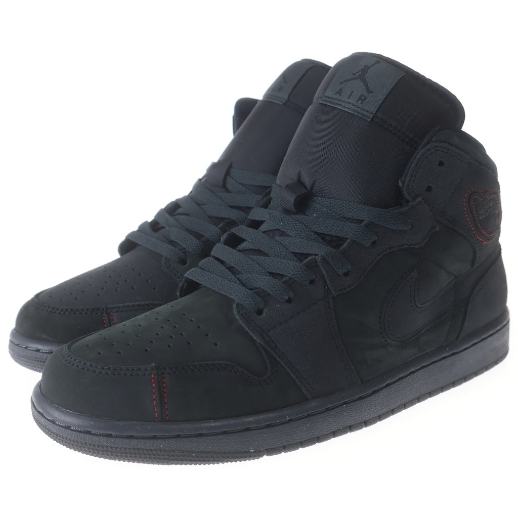 NIKE(ナイキ) AIR JORDAN1 Mid SE Craft FD8634-001 エアジョーダン1 ミッドカットスニーカー SE クラフト ブラック US10/28cm