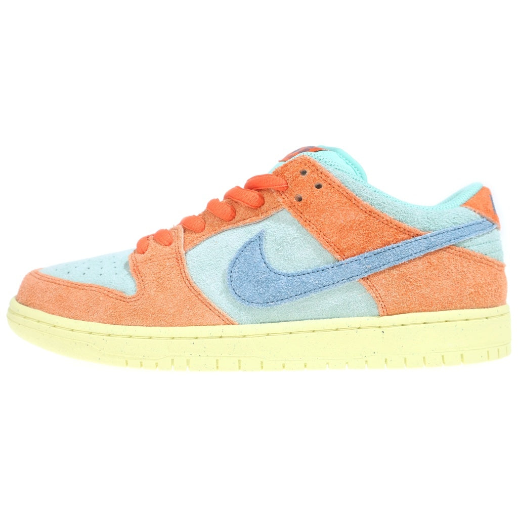 NIKE SB(ナイキエスビー) Dunk Low Pro PRM Orange and Emerald Rise DV5429-800 ダンク ローカットスニーカー プレミアム オレンジ/ブルー US10/28cm