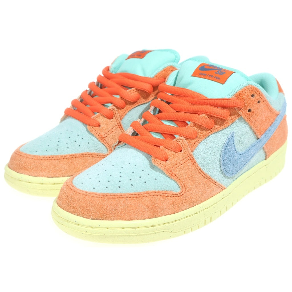 NIKE SB(ナイキエスビー) Dunk Low Pro PRM Orange and Emerald Rise DV5429-800 ダンク ローカットスニーカー プレミアム オレンジ/ブルー US10/28cm