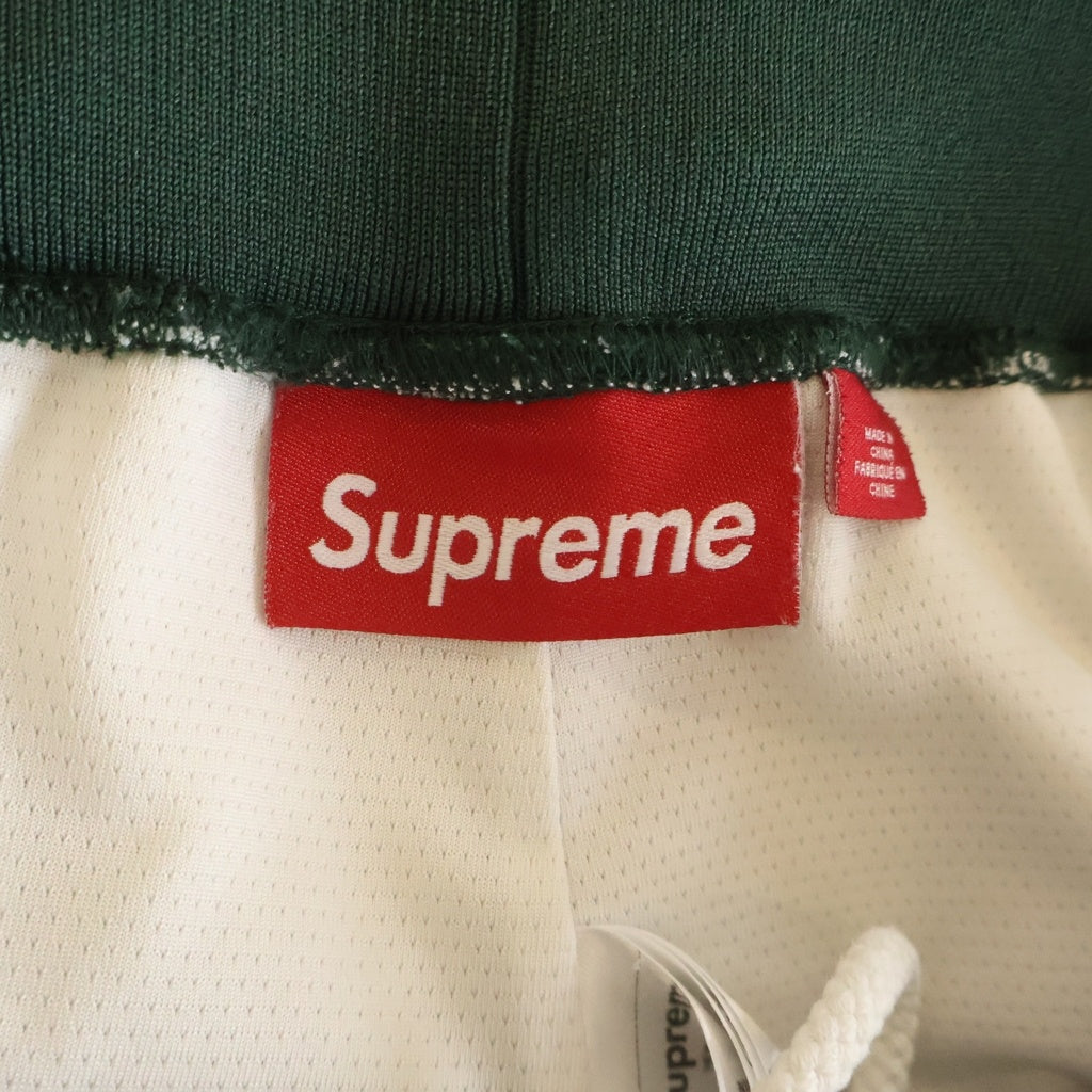 SUPREME(シュプリーム) 25SS Studded Basketball Short スタッズ ラインストーン バスケットボール ロゴ ショートパンツ ハーフパンツ ショーツ ホワイト