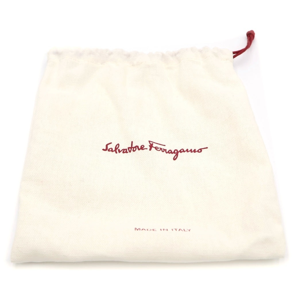 FERRAGAMO(フェラガモ) ガンチーニ リバーシブル レザーバックルベルト ブラウン/ブラック