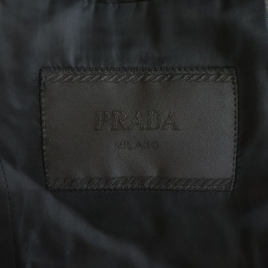 PRADA(プラダ) ウール セットアップスーツ テーラードジャケット スラックス グレー