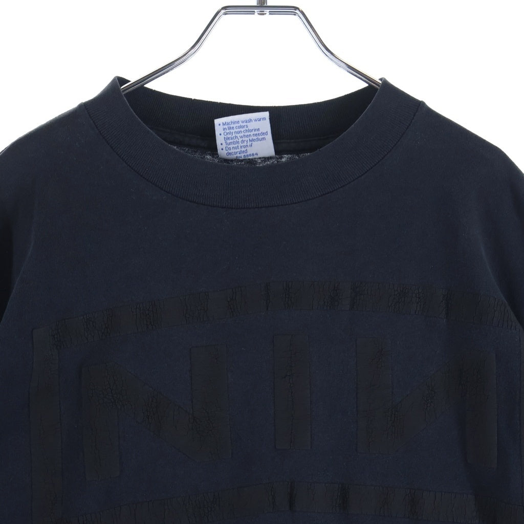 VINTAGE(ヴィンテージ) 90S VINTAGE 1994 NINE INCH NAILS THE DOWNWARD SPIRAL HALO EIGHT L/S TEE ヴィンテージ ナインインチネイルズ ダウンワード ロゴプリント 長袖Tシャツ