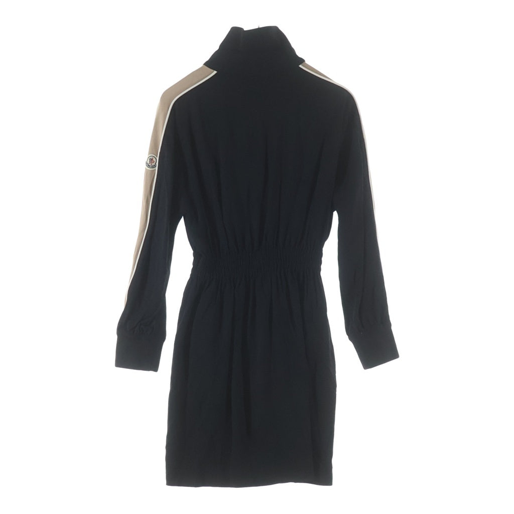 MONCLER(モンクレール) 21AW ABITO ハーフ ジップアップ トラック ジャケット/ワンピース ブラック G20932G00008 54A22 レディース