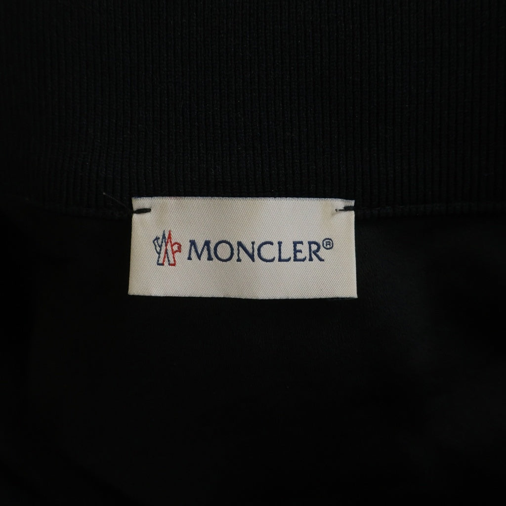 MONCLER(モンクレール) 21AW ABITO ハーフ ジップアップ トラック ジャケット/ワンピース ブラック G20932G00008 54A22 レディース