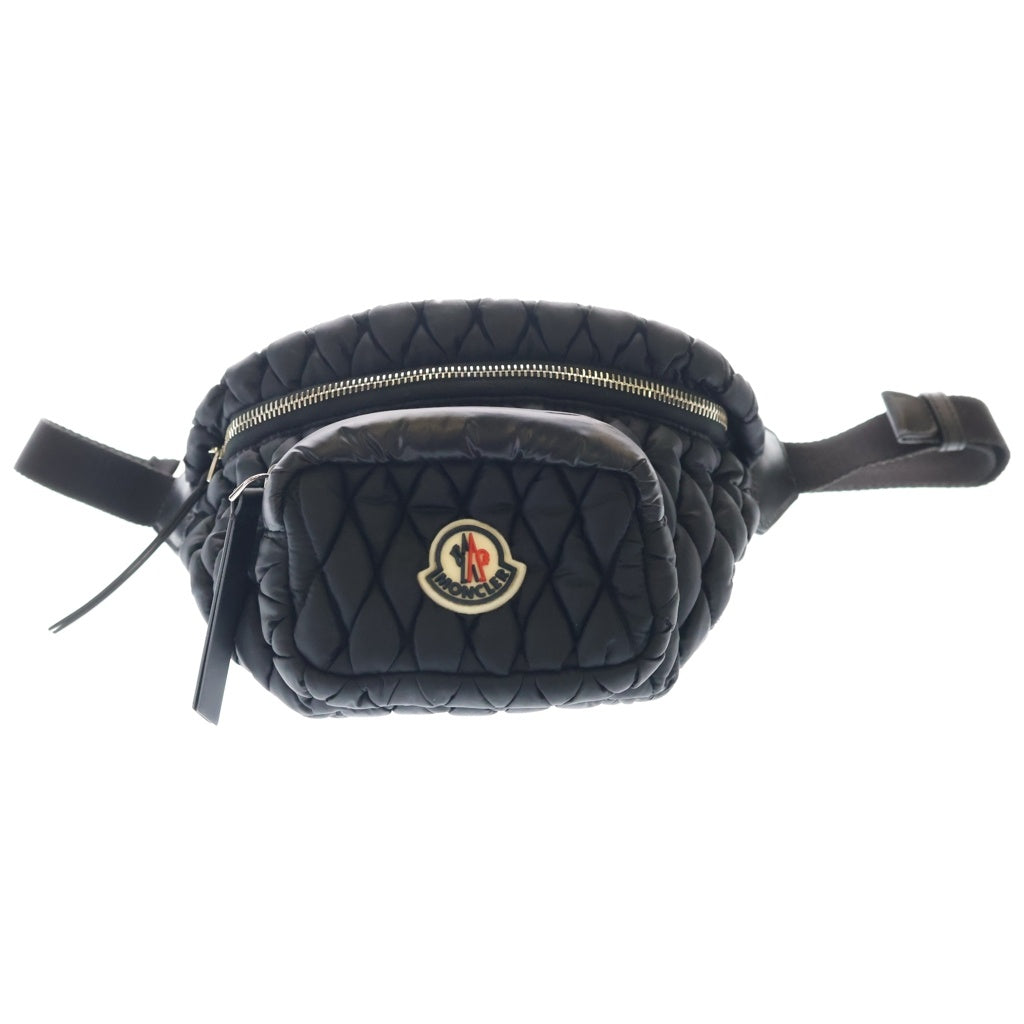 MONCLER(モンクレール) 22AW FELICIE キルティング ナイロン ウエスト ショルダーバッグ ブラック H109B5M00002 M1693