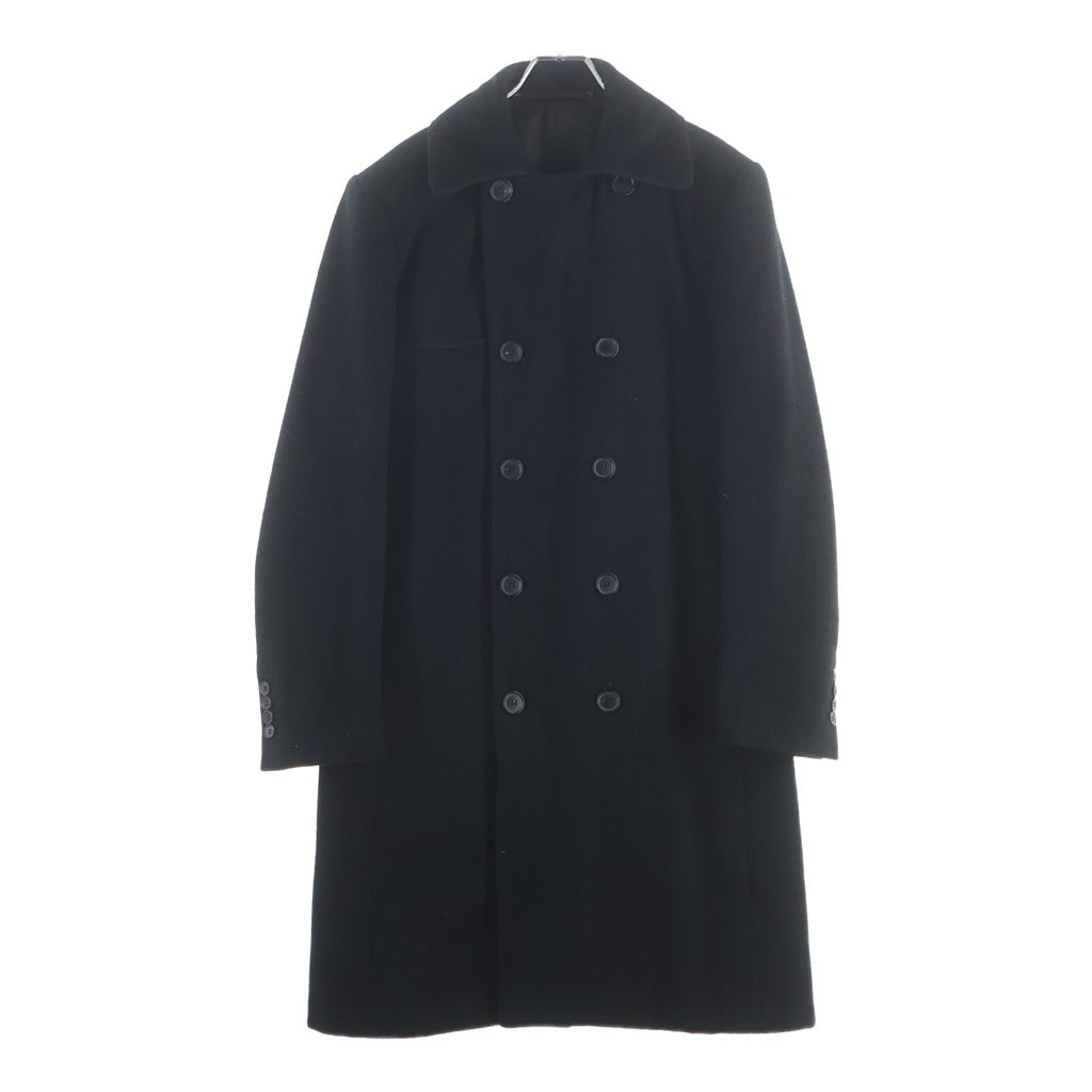 NO BRAND(ノーブランド) KRIS VAN ASSCHE（クリス ヴァン アッシュ）ウール トレンチコート ブラック 1179-343-3010