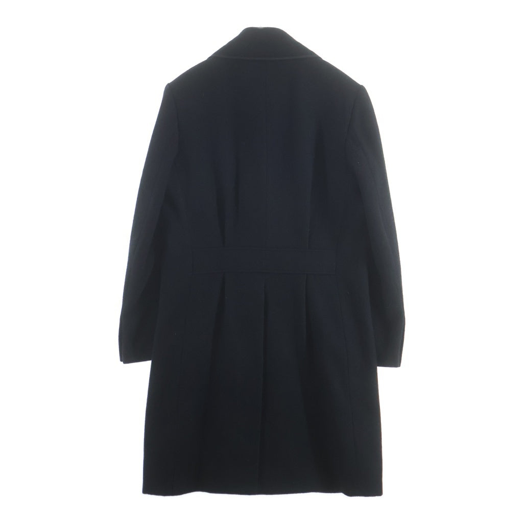 NO BRAND(ノーブランド) KRIS VAN ASSCHE（クリス ヴァン アッシュ）ウール トレンチコート ブラック 1179-343-3010
