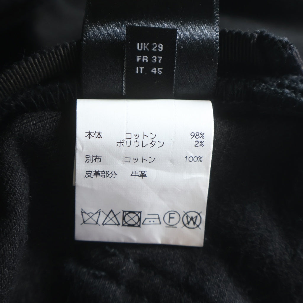 AMIRI(アミリ) 18SS ART PATCH PAINTED DENIM SHORT ダメージ加工 デニムショーツ ハーフパンツ ブラック