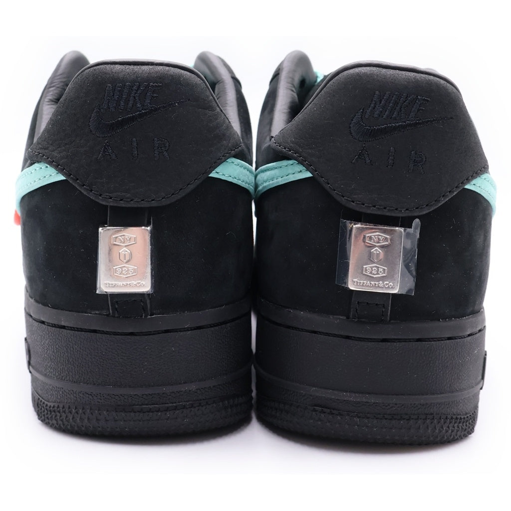 NIKE(ナイキ) ×TIFFANY&CO AIR FORCE 1 LOW 1837 BLACK DZ1382-001 ティファニー エアフォース1 ローカットスニーカー ブラック US8/26cm
