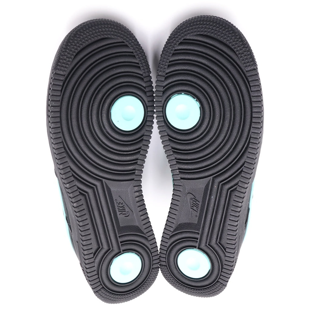 NIKE(ナイキ) ×TIFFANY&CO AIR FORCE 1 LOW 1837 BLACK DZ1382-001 ティファニー エアフォース1 ローカットスニーカー ブラック US8/26cm