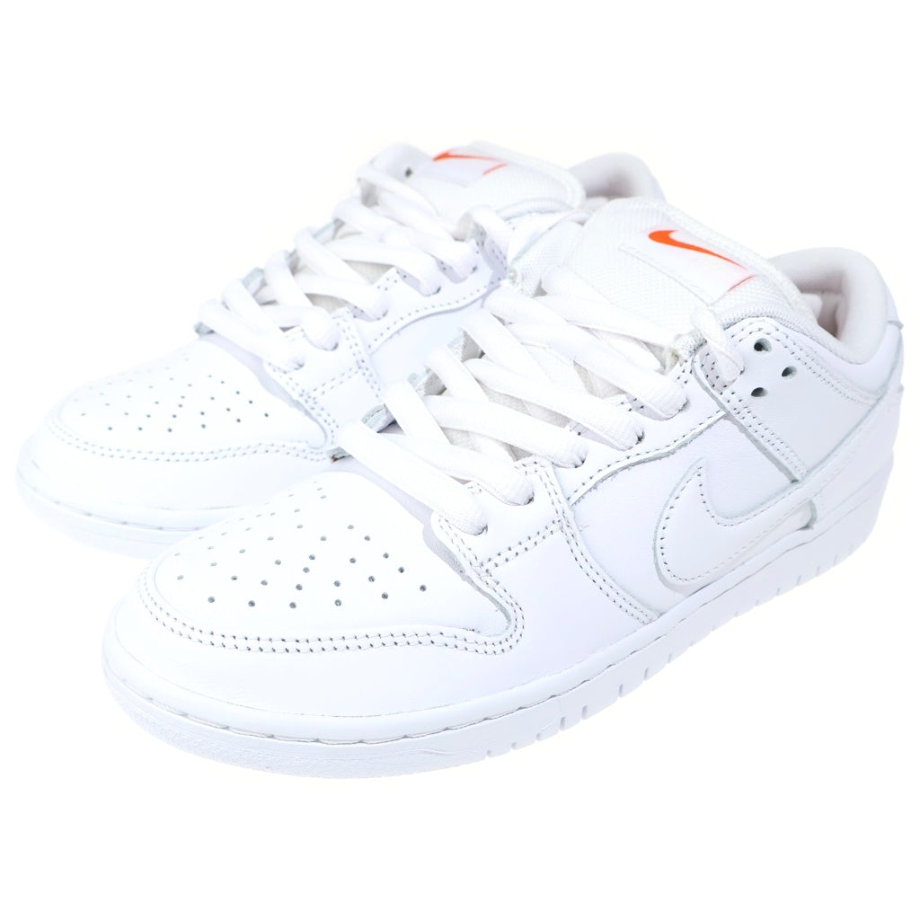 NIKE SB(ナイキエスビー) Dunk LOW PRO ISO Triple White FJ1674-100 ダンク ローカットスニーカー プロ ISO トリプルホワイト US6.5/24.5cm レディース