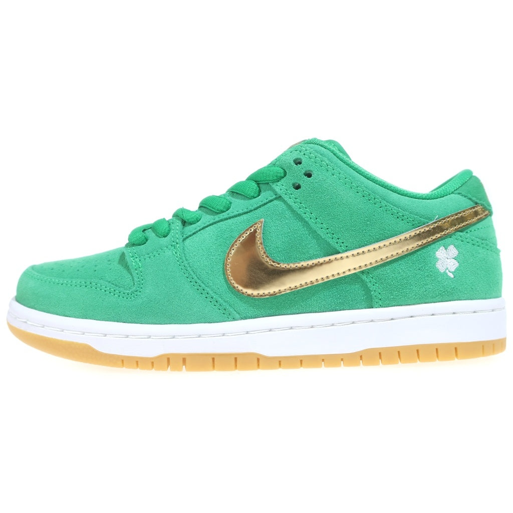 NIKE SB(ナイキエスビー) DUNK LOW St. Patrick's Day/Shamrock BQ6817-303 ダンク ローカットスニーカー セント・パトリックス・デイ/シャムロック グリーン US6.5/24.5cm レディース