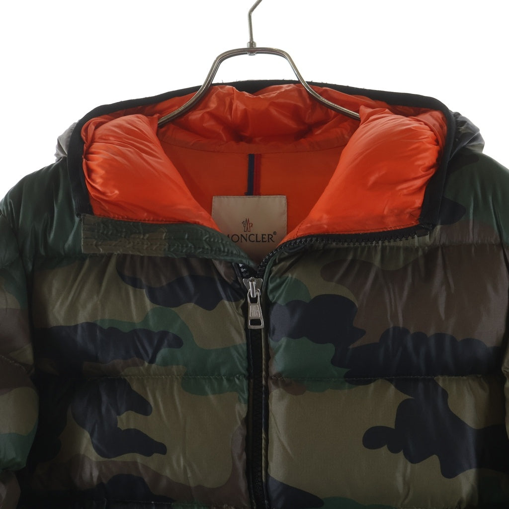 MONCLER(モンクレール) 17AW BLIER カモフラ ナイロン ダウンジャケット カーキ C20914090505 53875