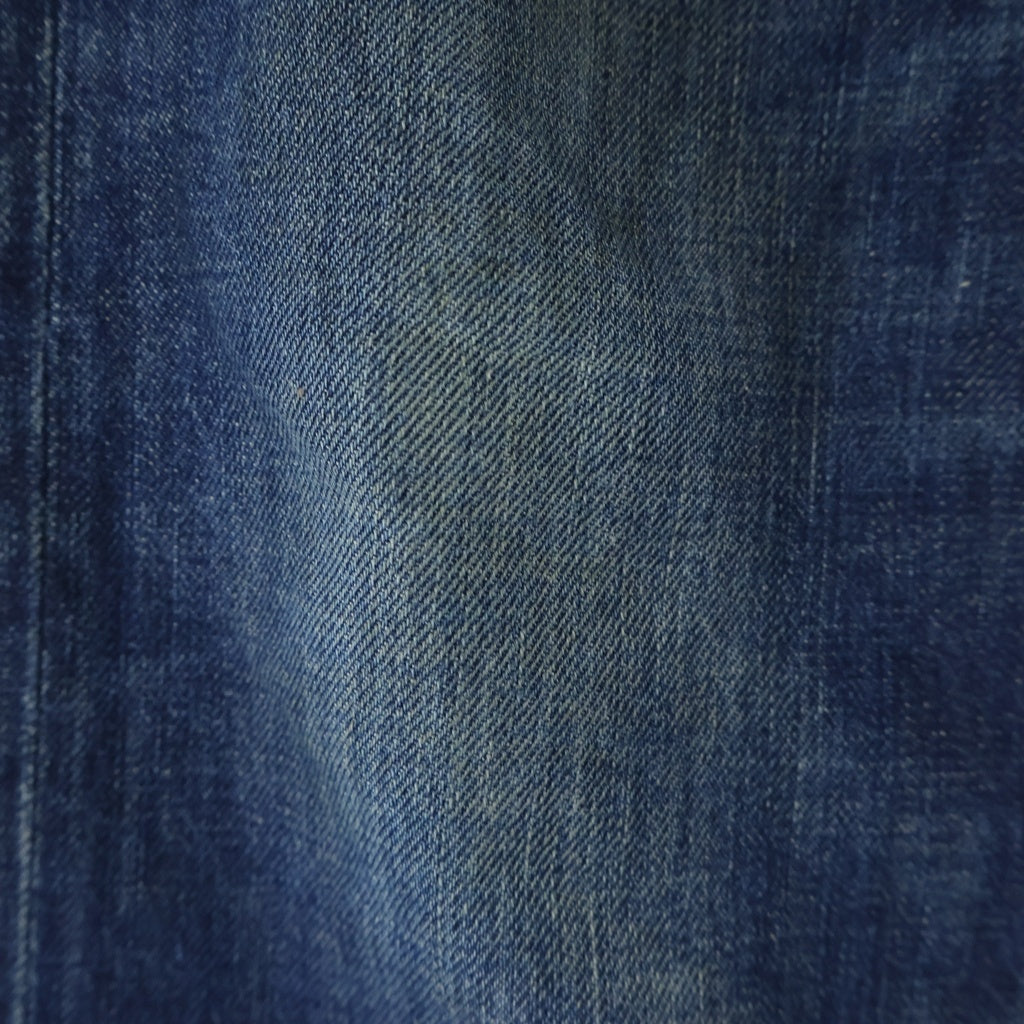 RRL(ダブルアールエル) SLIM NARROW JEANS スリム ナロー ウーブン加工 ボタンフライ デニムパンツ インディゴ 782559122002