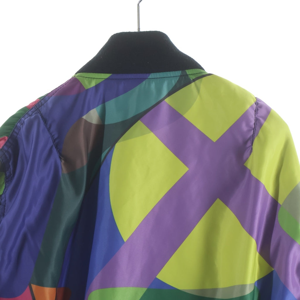 Sacai(サカイ) 21AW ×KAWS MA-1 BLOUSON MULTI カウズ ナイロン カモフラ フライトジャケット ブルゾン マルチ 21-02562M