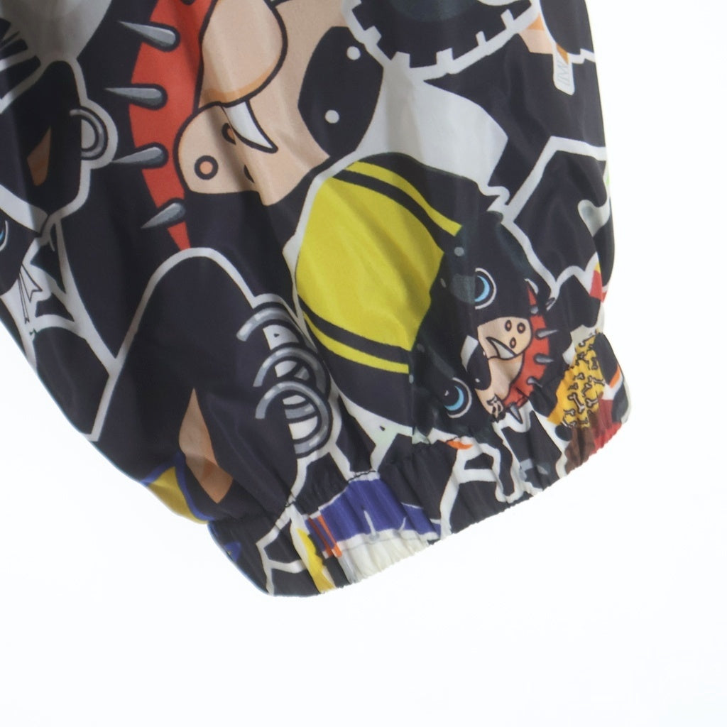DSQUARED2(ディースクエアード) 総柄 ナイロン マウンテンパーカー ジャケット マルチ S74AN0139 S52490