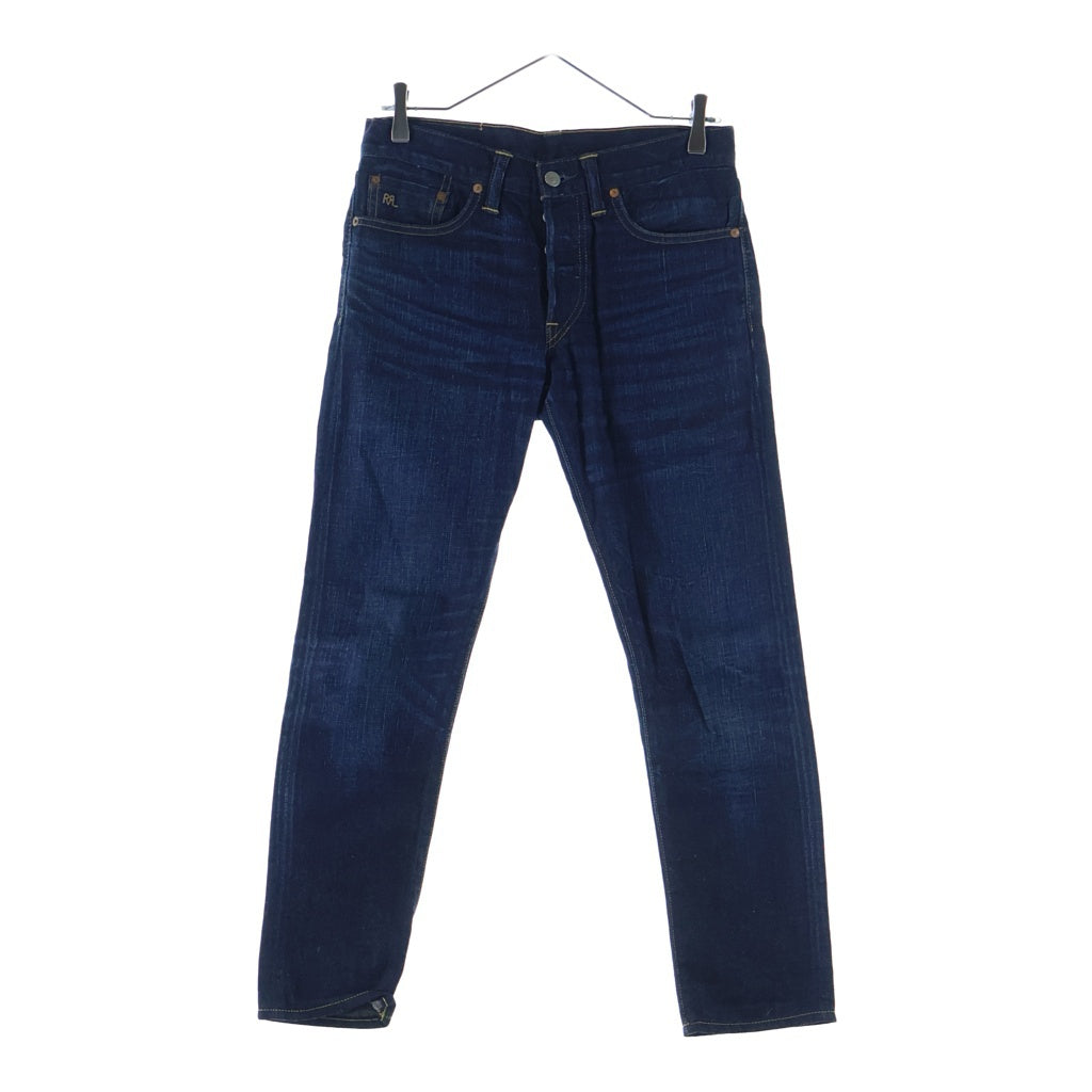 RRL(ダブルアールエル) SLIM NARROW JEANS スリム ナロー ボタンフライ デニムパンツ インディゴ 782584183002