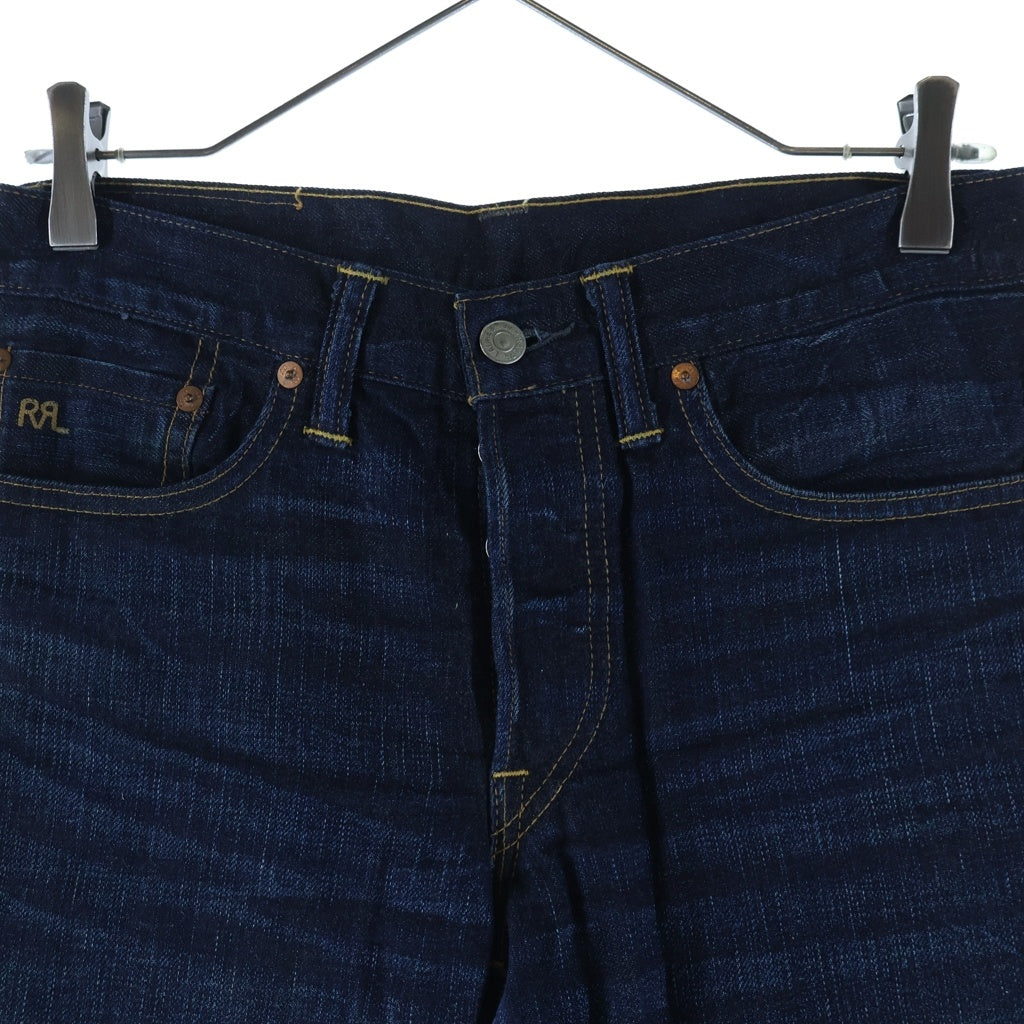 RRL(ダブルアールエル) SLIM NARROW JEANS スリム ナロー ボタンフライ デニムパンツ インディゴ 782584183002