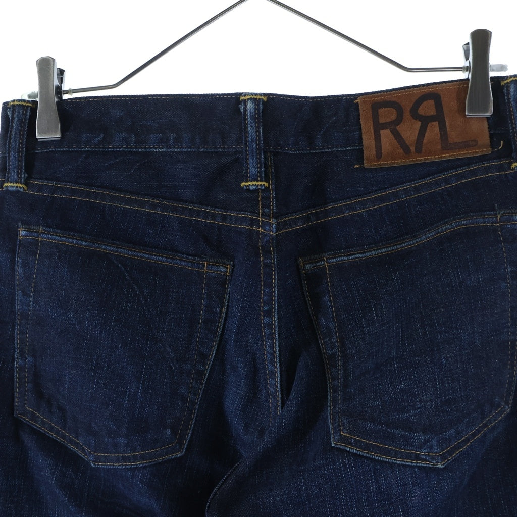 RRL(ダブルアールエル) SLIM NARROW JEANS スリム ナロー ボタンフライ デニムパンツ インディゴ 782584183002
