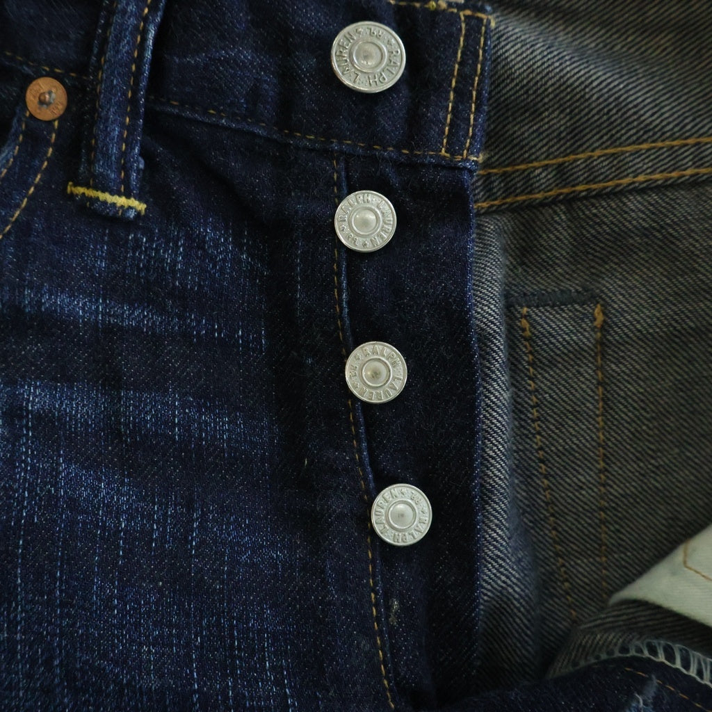 RRL(ダブルアールエル) SLIM NARROW JEANS スリム ナロー ボタンフライ デニムパンツ インディゴ 782584183002