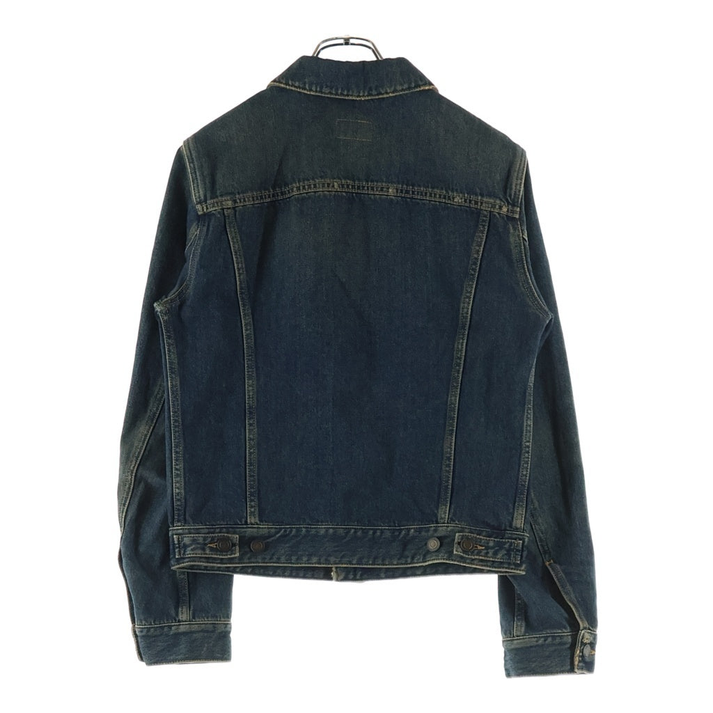 SAINT LAURENT PARIS(サンローランパリ) 15SS Damaged Denim Jacket ダメージ加工 トラッカー デニムジャケット インディゴ 377890 YYS07