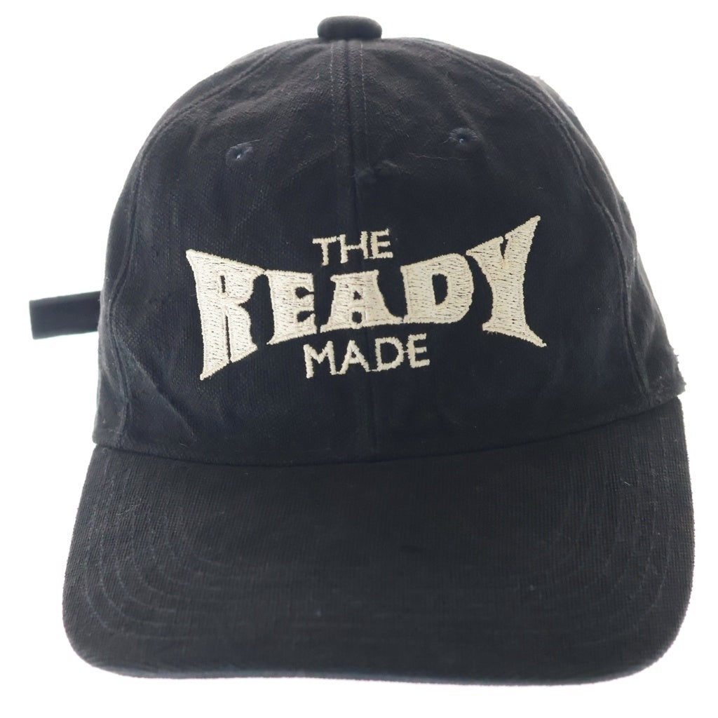 READYMADE レディメイド キャップ ヴィンテージ READY MADE(レディメイド) ロゴ刺繍 ヴィンテージ加工 ベースボール