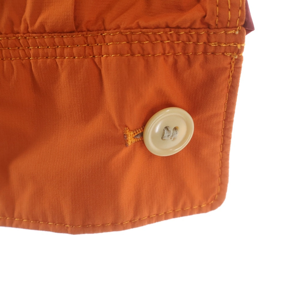 eYe COMME des GARCONS JUNYA WATANABE MAN(アイ コム デ ギャルソン ジュンヤ ワタナベ マン) WINDSTOPPER ウィンドストッパー ナイロン マウンテンパーカー ジャケット グレー/オレンジ WE-J909 AD2009