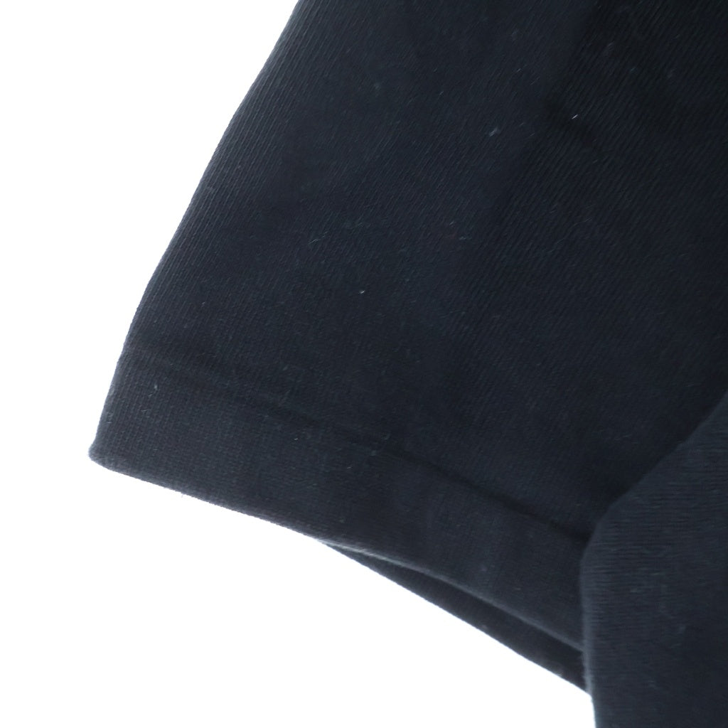 N.HOOLYWOOD(エヌハリウッド) 24AW COMPILE LINE Garment Dyed Over Size Tee オーバーサイズ 半袖Tシャツ コンパイルライン ブラック