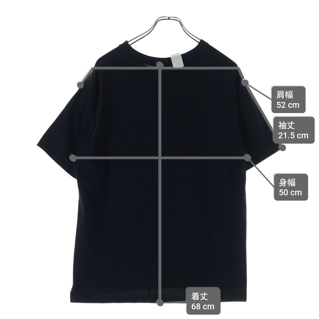 N.HOOLYWOOD(エヌハリウッド) 24AW COMPILE LINE Garment Dyed Over Size Tee オーバーサイズ 半袖Tシャツ コンパイルライン ブラック