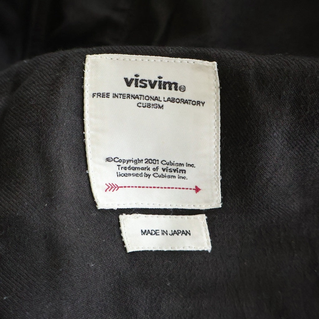 VISVIM(ヴィスヴィム) 19SS PASTORAL SHORTS ヘビーオンス コットン ショーツ ハーフパンツ チャコールグレー