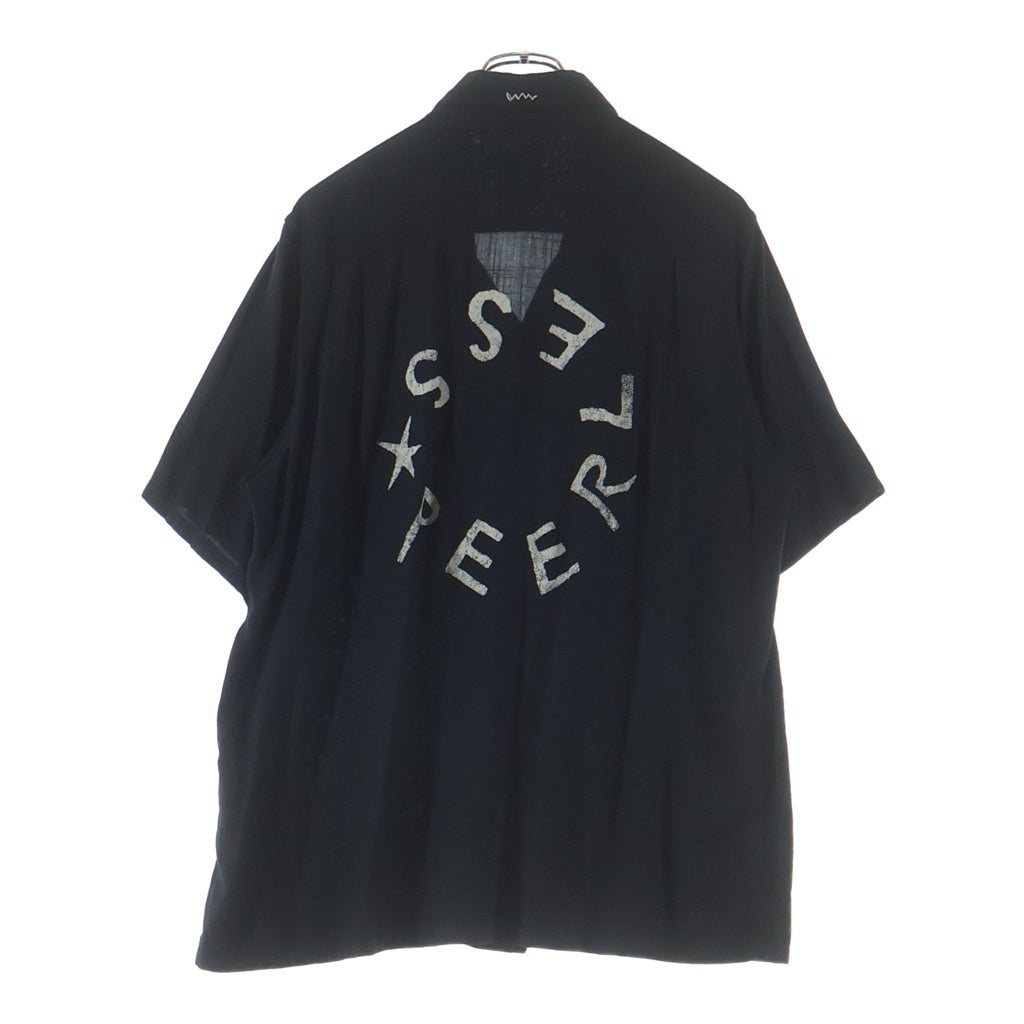 VISVIM(ヴィスヴィム) 20SS FREE EDGE SHIRT S/S 半袖 レーヨンシャツ ブラック