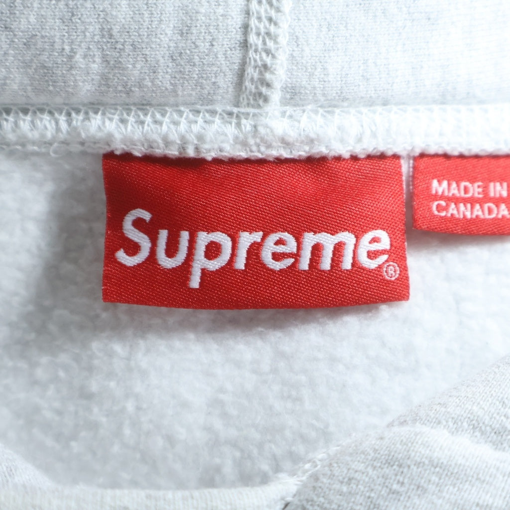 SUPREME(シュプリーム) 18AW Classic Script Hooded Sweatshirt スウェット プルオーバー パーカー グレー