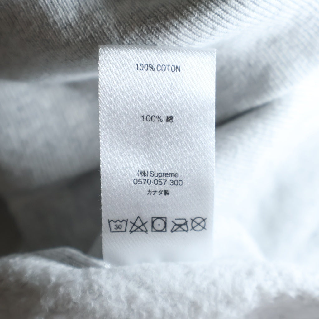 SUPREME(シュプリーム) 18AW Classic Script Hooded Sweatshirt スウェット プルオーバー パーカー グレー