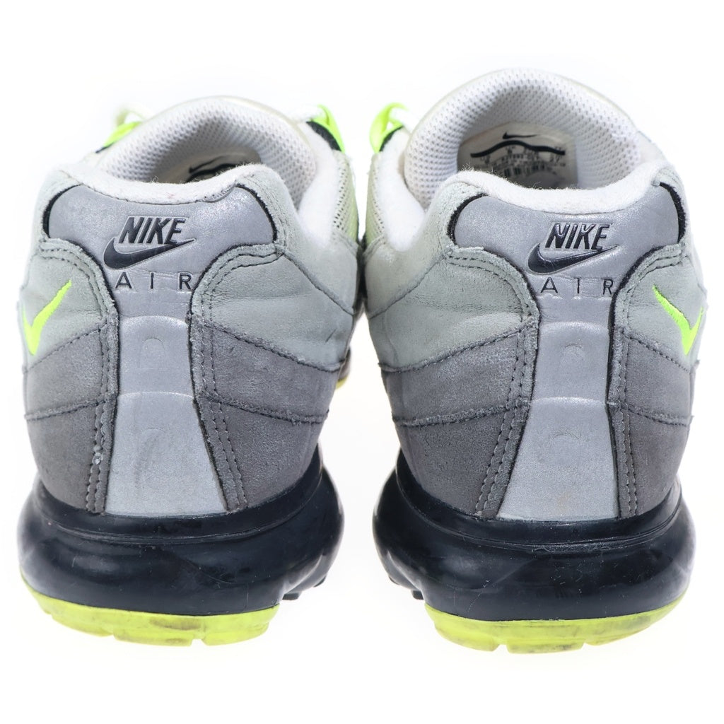 NIKE(ナイキ) AIR VAPORMAX 95 Neon AJ7292-001 エアヴェイパーマックス ネオン ローカットスニーカー グレー/イエロー US9/27.0cm