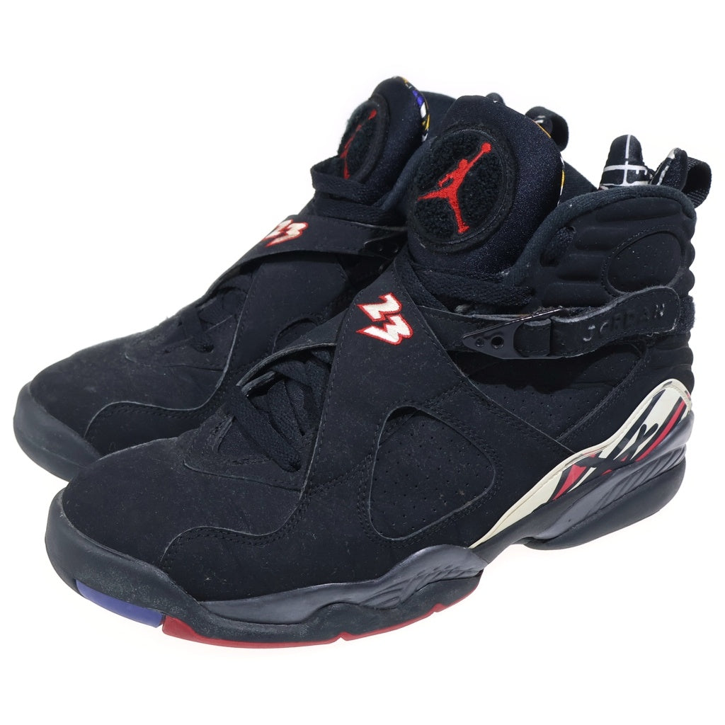 NIKE(ナイキ) AIR JORDAN 8 RETRO PLAY OFF 305381-061 エアジョーダン 8 レトロ プレイオフ ハイカットスニーカー ブラック US9/27cm