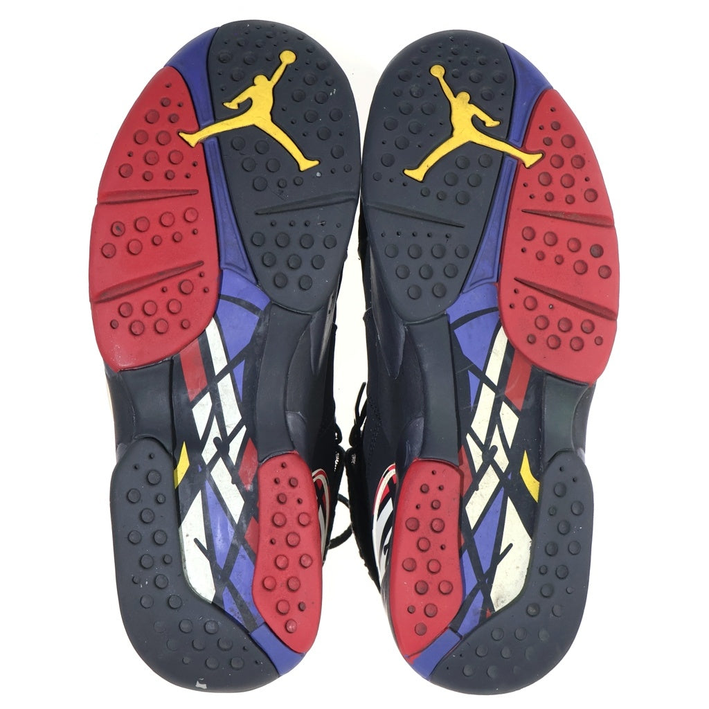 NIKE(ナイキ) AIR JORDAN 8 RETRO PLAY OFF 305381-061 エアジョーダン 8 レトロ プレイオフ ハイカットスニーカー ブラック US9/27cm