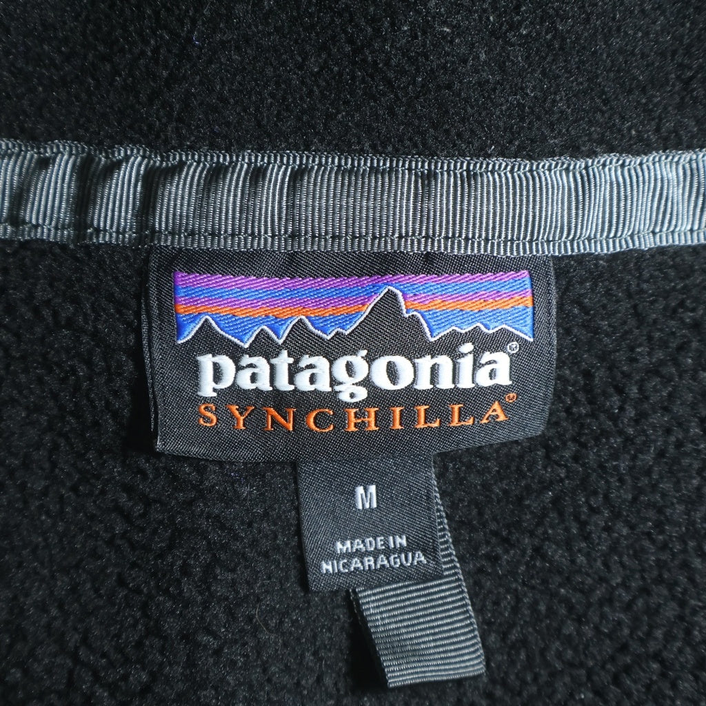 PATAGONIA(パタゴニア) Synchilla Snap-TPullover フリース プルオーバー ブラック