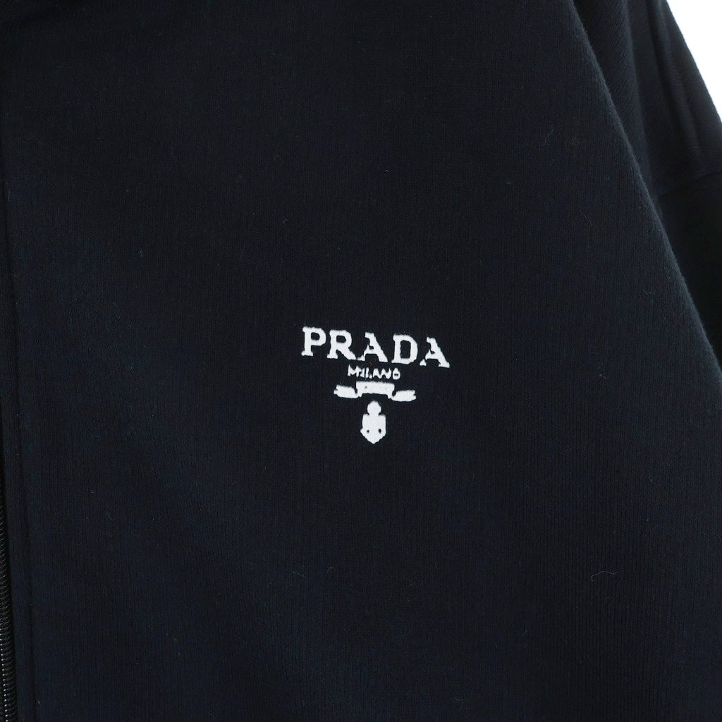 PRADA(プラダ) 21AW ロゴプリント ジップアップ スウェットパーカー